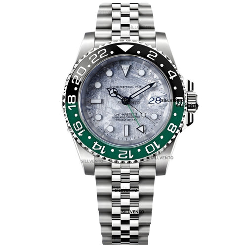 Vest GMT Mateorite Green – VestWatches