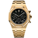 VestClass Chronograph Black Gold โ VestWatches