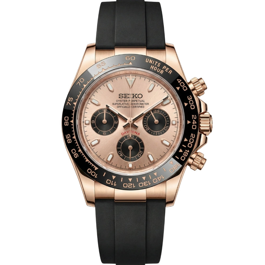 VestTona Salmon Black – VestWatches