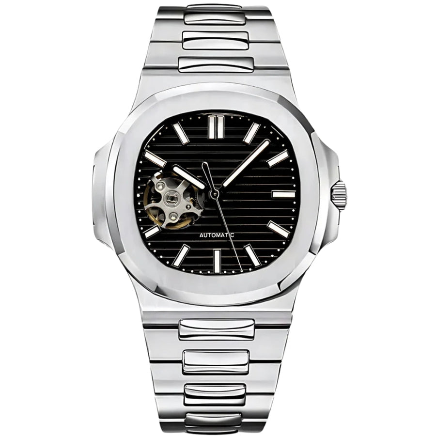 VestNaut Open Heart Black – VestWatches