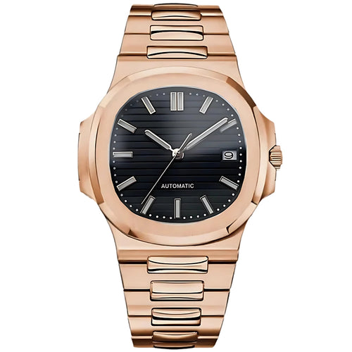VestNaut Black Rose Gold – VestWatches