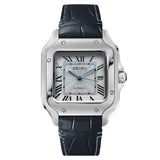 VestVantos White (Blue Leather Strap) – VestWatches