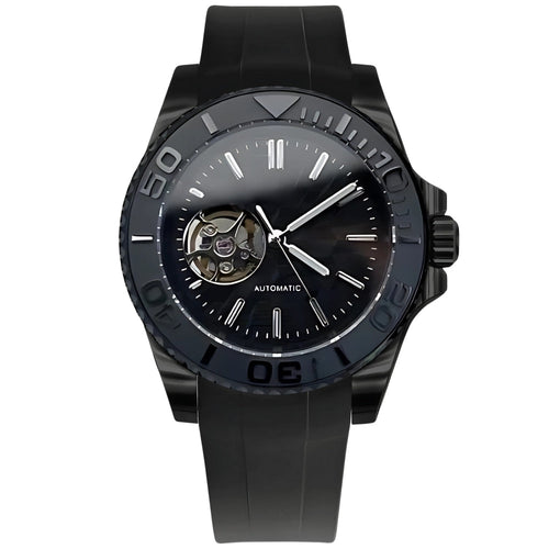 VestMarine Black Open Heart – VestWatches