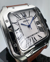 VestVantos White (Leather Strap)