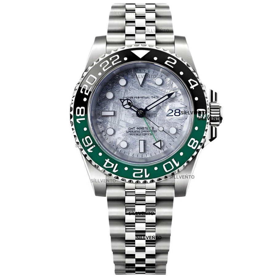 Vest GMT Mateorite Green – VestWatches
