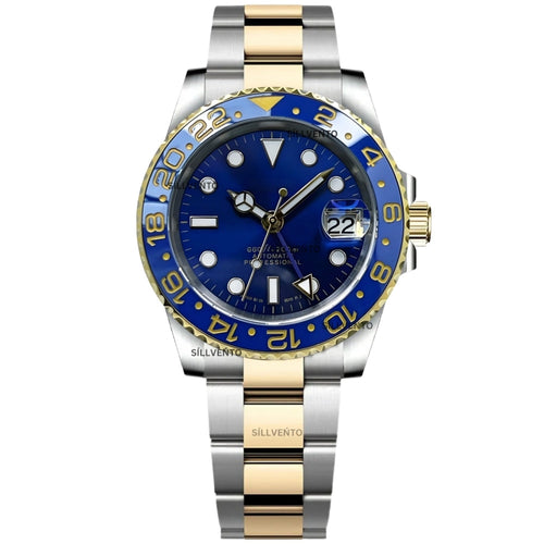Vest GMT Two Tone Ocean – VestWatches