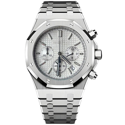 VestClass Chronograph White – VestWatches