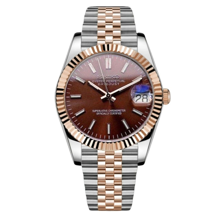VestClassic Two Tone Chocolate – VestWatches