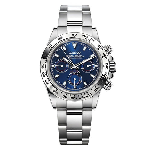 VestTona Silver Blue – VestWatches