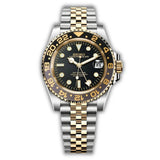 Vest GMT Two Tone Black – VestWatches