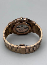 VestNaut Rose Gold Open Heart Black