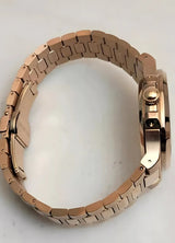 VestNaut Rose Gold Open Heart Black