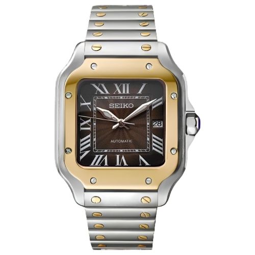 VestVantos Two-Tone Brown – VestWatches
